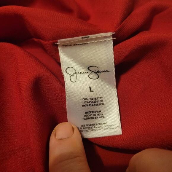 Jessica Simpson Spaghetti Strap Floral Sundress Size Large - Picture 6 of 6